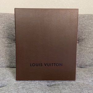 Authentic Louis Vuitton empty large purse gift box